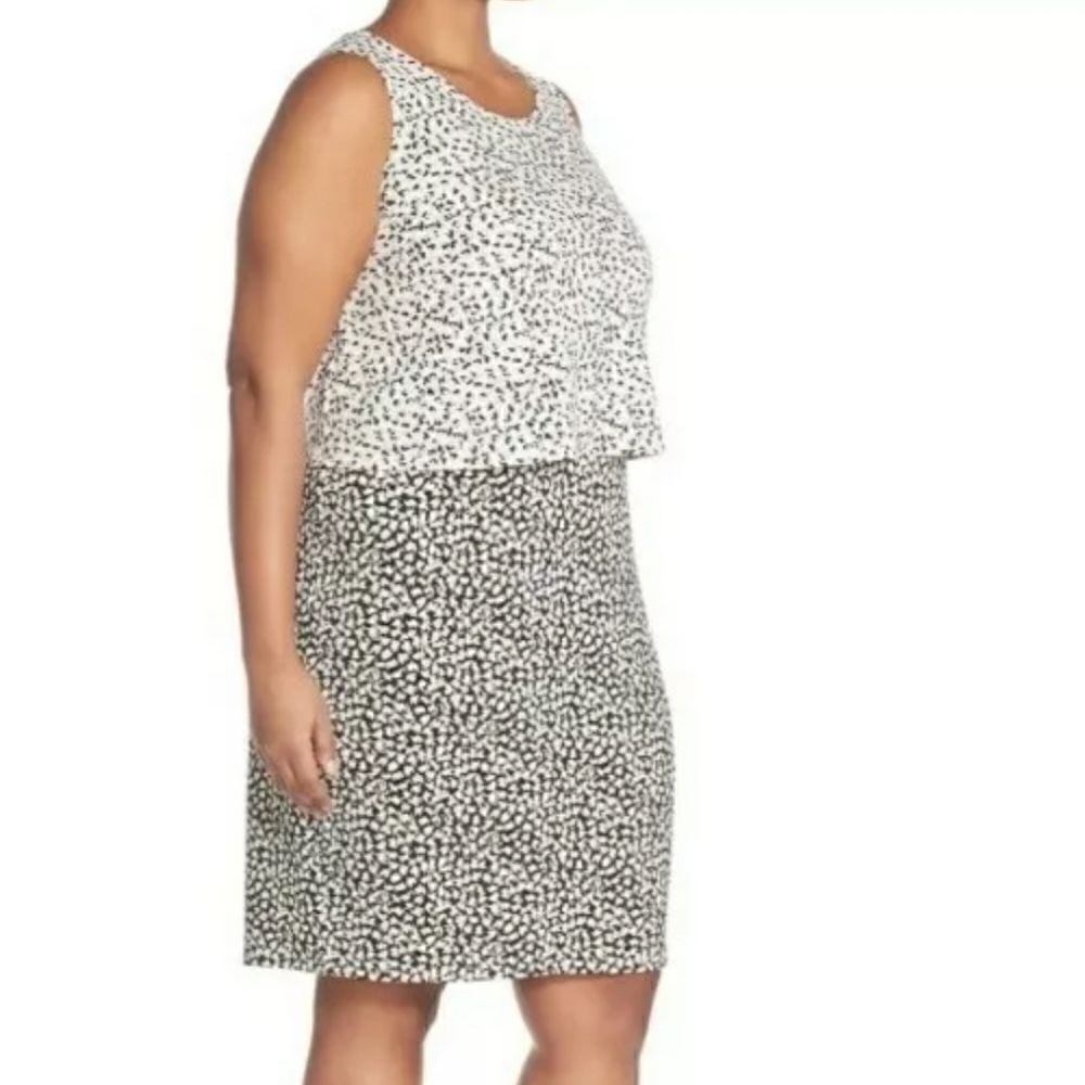 VINCE CAMUTO Popover Knit Dress - Size 3X